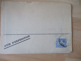 PERFORE COMPAGNIE NATIONALE DES RADIATEURS  TIMBRE SEMEUSE 40 C SUR FACTURE LETTRE - Storia Postale