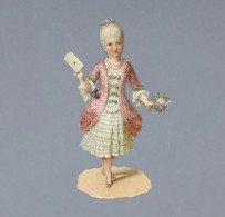 Ancien Chromo Polychrome Découpis, "jeune Fille Au Billet Doux" , Vers 1900 - Ragazzi