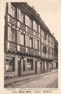 Obernai * Façade Hôtel Restaurant De La Cigogne , René GELB Propriétaire - Obernai