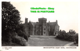 R358413 Herefordshire. Brockhampton Court Hotel. View Card Issuing Co - World
