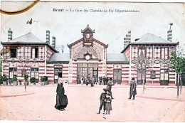 29 Finistère BREST La Gare Des Chemins De Fer Départementaux - Brest