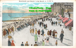 R358421 N. Y. Broadwalk And Beach. Long Beach. L. I. Charles F. Owen. 1930 - World
