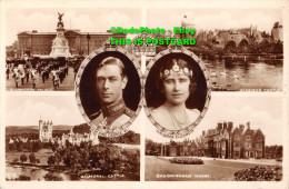 R358427 H. M. King George VI. H. M. Queen Elizabeth. Windsor Castle. Buckingham - World