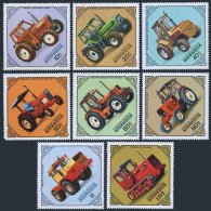Mongolia 1272-1279,MNH.Michel 1498-1507. Tractors,1982. - Mongolia