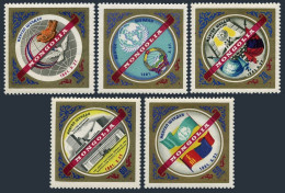 Mongolia 280-284, MNH. Michel 285-289. Mongolia's Admission To UN, 1962. - Mongolia