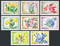 Mongolia 422-429,MNH.Michel 435-442. Flowers 1966. - Mongolia
