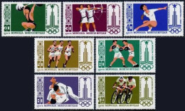 Mongolia 1106-1112,1113, MNH. Mi 1287-1293,Bl.63. Olympics Moscow-1880. Archery, - Mongolia