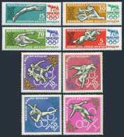 Mongolia 203-210,MNH.Michel 192-199. Olympics Rome-1960.Equestrian,Discus,Diving - Mongolia