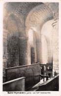 SAINT-HYMETIERE (Jura) - La Nef Restaurée - Intérieur De L'Eglise - Carte-Photo - Sonstige & Ohne Zuordnung