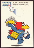 CPM " Philfoot France 98  " Carte Affranchie Pour L'envoi - Calcio