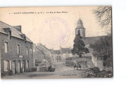 SAINT COULOMB - La Rue De Saint Méloir - Très Bon état - Saint-Coulomb