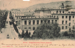 SUISSE - Zurich - Eldgenossisches Chemie Gebaude - Animé - Vue Générale - Carte Postale - Other & Unclassified