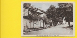 VILLENEUVE D'AVEYRON Bureau De Poste Rue Viole (MYS)  Aveyron (12) - Autres & Non Classés