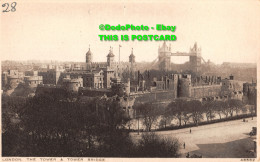 R358885 London. The Tower And Tower Bridge. Photochrom - Autres & Non Classés