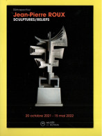 17 - ROYAN . " LES 7 SAMOURAÏS " . SCULPTURES/RELIEFS . JEAN-PIERRE LEROUX . MUSÉE DE ROYAN - Réf. N°39017 - - Sculpturen