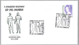 V Congreso Regional SLP CISL Calabria. Desnudo - Nude. Gizzeria Lido, Catanzaro, 2009 - Arqueología