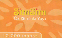 PREPAID PHONE CARD AZERBAJAN  (E10.26.8 - Azerbaigian