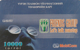 PREPAID PHONE CARD MONGOLIA  (E10.24.8 - Mongolei