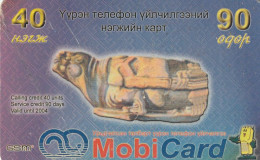 PREPAID PHONE CARD MONGOLIA  (E10.24.7 - Mongolei