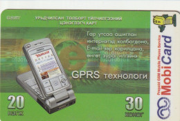 PREPAID PHONE CARD MONGOLIA  (E10.24.1 - Mongolië