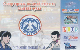 PREPAID PHONE CARD MONGOLIA  (E10.21.6 - Mongolië