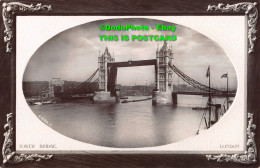 R358908 London. Tower Bridge. The Rotary. Real Photographic. Opalette Series - Sonstige & Ohne Zuordnung