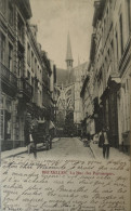 Bruxelles // LA Rue Des Paroissiens (animee) 1902 - Autres & Non Classés