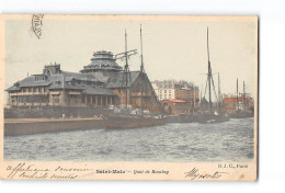 SAINT MALO - Quai De Rocabey - Très Bon état - Saint Malo