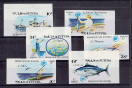 WALLIS ET FUTUNA - SERIE TP N°226/231 NON DENTELES - NSG - Unused Stamps
