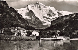 SUISSE - Interlaken - Schiffstation - Animé - Bateau - Vue Générale - Carte Postale - Interlaken