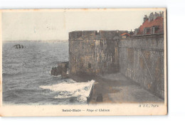 SAINT MALO - Plage Et Château - Très Bon état - Saint Malo