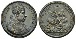 ITALY, Papal (Papal State). Innocent XIII. 1721-1724. Æ Medal. By E. Hamerani. Dated RY 1 And AD 1721, In Roman Numerals - Other & Unclassified