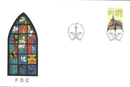 ALAND FDC 1997 EGLISE - Aland