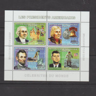 Democratic Republic Of Congo 2006 American Presidents Sheetlet MNH ** - Sonstige & Ohne Zuordnung