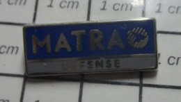 1818B Pin's Pins / Beau Et Rare / THEME MARQUES / MATRA DEFENSE - Trademarks