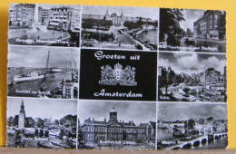 (AMS2) AMSTERDAM - GROETEN UIT AMSTERDAM - VEDUTINE - VIAGGIATA - Amsterdam