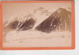RARE  Old Photo  Tairraz CHAMONIX BREVENT EN HIVER - Oud (voor 1900)