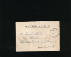 CPA Carte Postale Franchise Militaire  Voyagée 1940 Mayenne Couptrain - Weltkrieg 1939-45