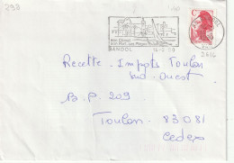 FLAMME  PERMANENTE  / N° 2616  83  BANDOL - Mechanical Postmarks (Advertisement)