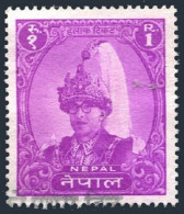 Nepal 124, Used. Michel 134. King Mahendra, 40th Birthday, 1960. - Nepal