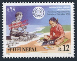 Nepal 665, MNH. ILO Campaign Against Child Labor, 1999. - Népal