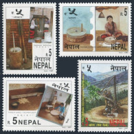 Nepal 616-619, MNH. Michel 656-659. Traditional Technology, 1997. - Népal