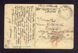 BUREAU ALLEMAND A CONSTANTINOPLE EN FRANCHISE AVEC GRIFFE ETAPE CONSTANTINOPLE ALLEMAND ARABE ET CàD 23/11/1916 - Deutsche Post In Der Türkei