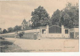 89 // GUERCHY   Entrée Du Chateau De Cordeil    Edit Huot - Andere & Zonder Classificatie