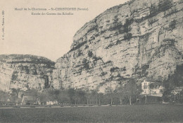 73 // Massif De La Chartreue   SAINT CHRISTOPHE   Entrée Des Grottes Des Echelles - Andere & Zonder Classificatie