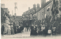 41 // COUR CHEVERNY   Fête Du 23 Aout 1908    Les Maisons Décorées Rue Nationale 17 - Other & Unclassified