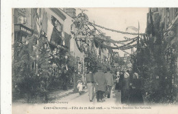 41 // COUR CHEVERNY   Fête Du 23 Aout 1908    Les Maisons Décorées Rue Nationale 14 - Andere & Zonder Classificatie