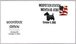 WOOFSTOCK STATION - SCHANAUZER. Perro - Dog. Wichita KS 2002 - Chiens