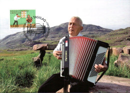 GROENLAND CARTE MAXIMUM 2014 MUSIQUE  ACCORDEON - Cartes-Maximum (CM)