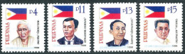 Philippines 2518-2521, MNH. Heroes Of The Revolution, 1998. - Filippine